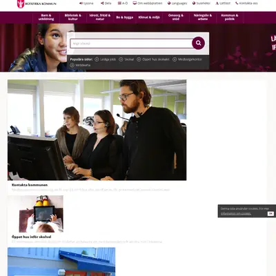 Botkyrka Tidning startsida 2019