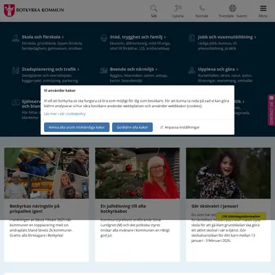 Botkyrka Tidning startsida 2026
