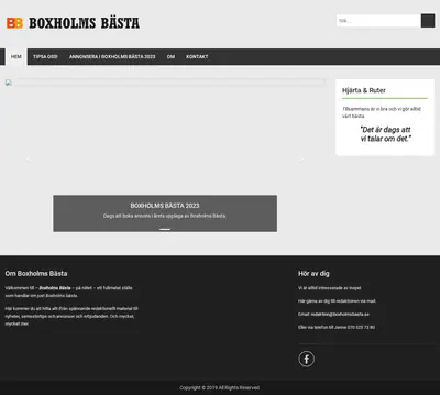 Boxholms bästa startsida 2024
