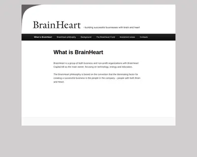 brainheart.com startsida 2017