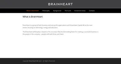 brainheart.com startsida 2024