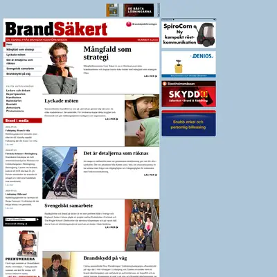 BrandSäkert startsida 2010