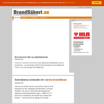 BrandSäkert startsida 2017