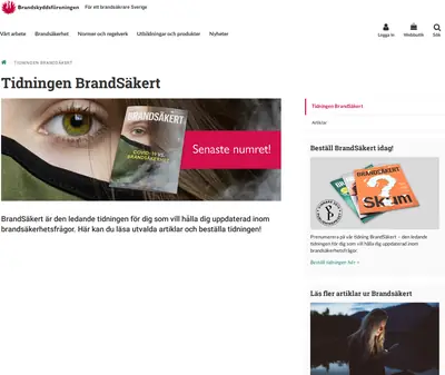BrandSäkert startsida 2022