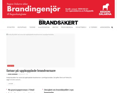 BrandSäkert startsida 2024