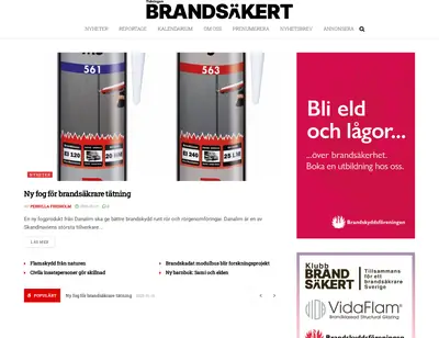 BrandSäkert startsida 2025