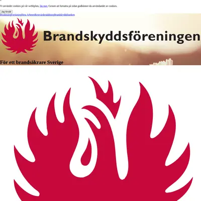 https://www.brandskyddsforeningen.se startsida 2017