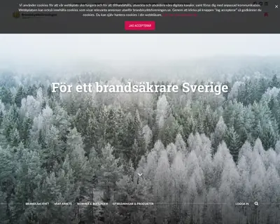 https://www.brandskyddsforeningen.se startsida 2019
