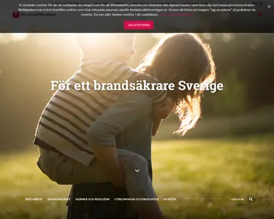 https://www.brandskyddsforeningen.se startsida 2021