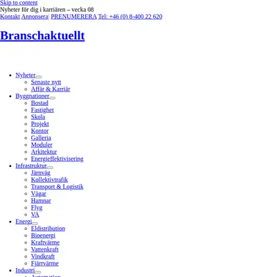 Branschaktuellt startsida 2017