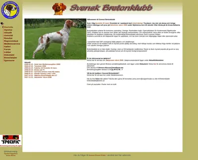 Breton Bladet startsida 2008