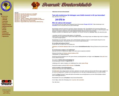 Breton Bladet startsida 2011