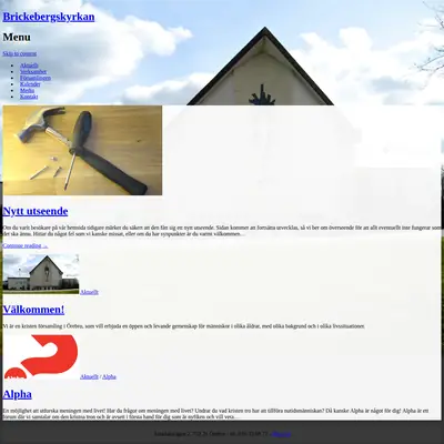 Brickebergskyrkan startsida 2014