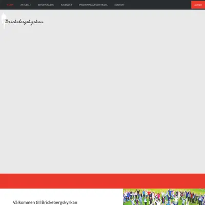 Brickebergskyrkan startsida 2016