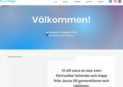 Brokyrkan i Borås startsida 2026