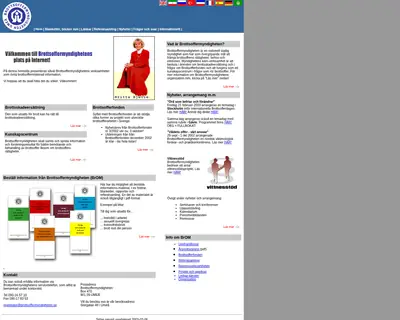 Nyhetsbrev från Brottsoffermyndigheten startsida 2003