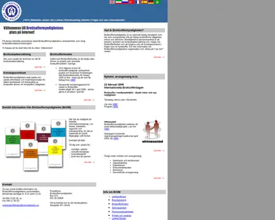 Nyhetsbrev från Brottsoffermyndigheten startsida 2006