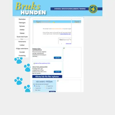 Brukshunden startsida 2014