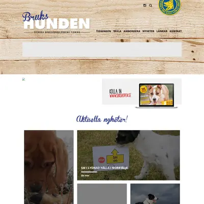 Brukshunden startsida 2016