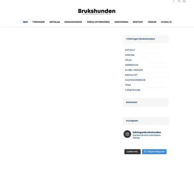 Brukshunden startsida 2020