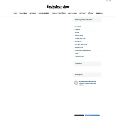 Brukshunden startsida 2022