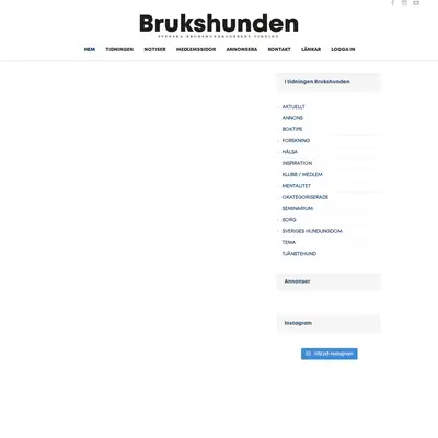 Brukshunden startsida 2025