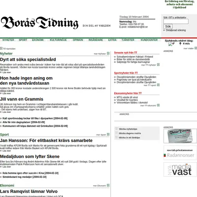 Bra Koll startsida 2004