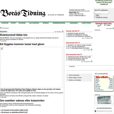 Bra Koll startsida 2005
