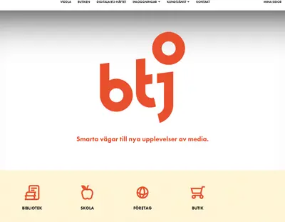 BTJ-häftet startsida 2018