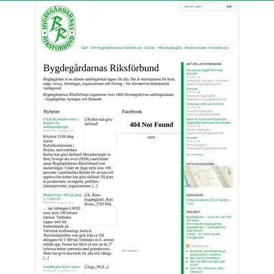 Bygdegården startsida 2013