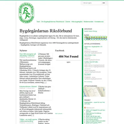 Bygdegården startsida 2014