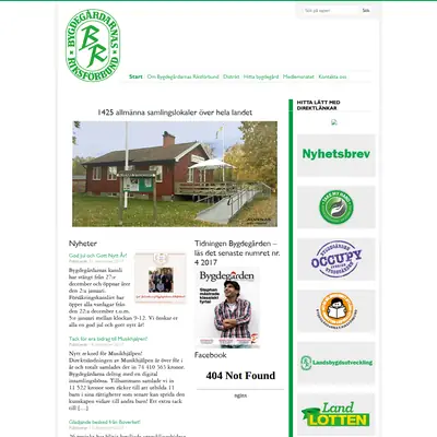 Bygdegården startsida 2018
