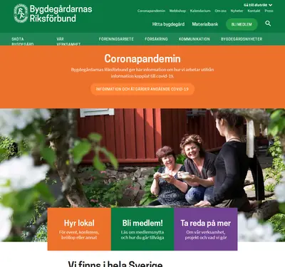 Bygdegården startsida 2022