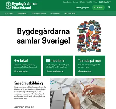 Bygdegården startsida 2024