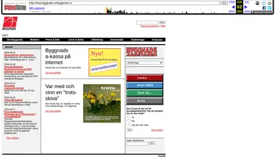 Byggnads Örebro - Värmland startsida 2004
