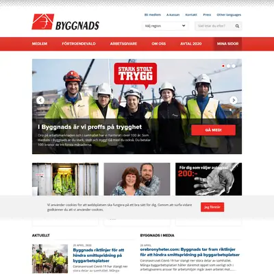 Byggnads Örebro - Värmland startsida 2020