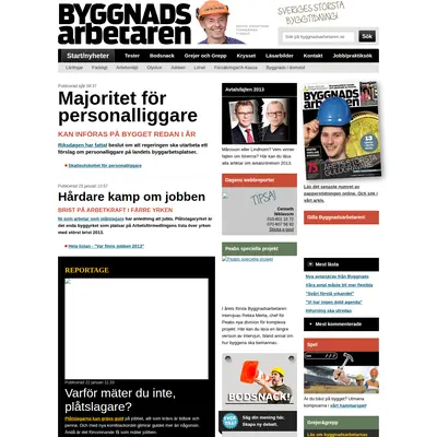 BYGGNADS SKÅNE startsida 2013