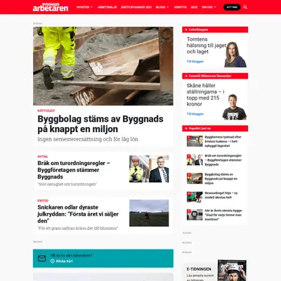 BYGGNADS SKÅNE startsida 2023