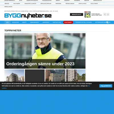 Dina Byggnyheter startsida 2023
