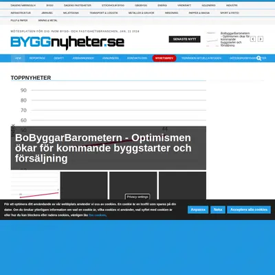 Dina Byggnyheter startsida 2024