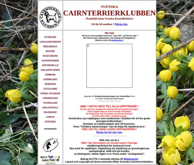 www.cairnterrier.se startsida 2017