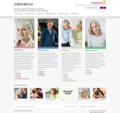 Cancer startsida 2021