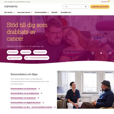 Cancer startsida 2026