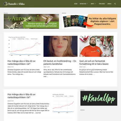 Cannabis i fokus startsida 2023