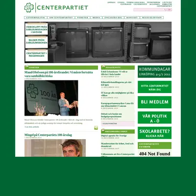 Centertidning startsida 2011