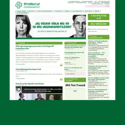 Centertidning startsida 2013