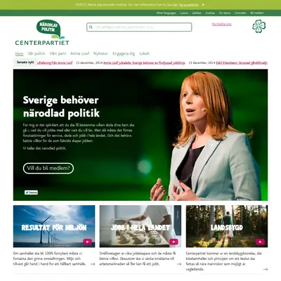 Centertidning startsida 2015