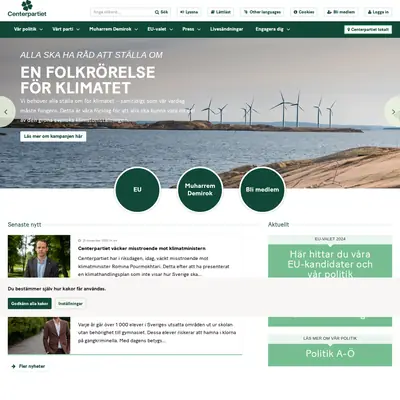Centertidning startsida 2024