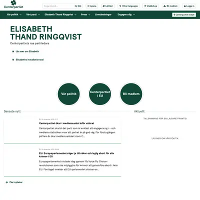 Centertidning startsida 2026