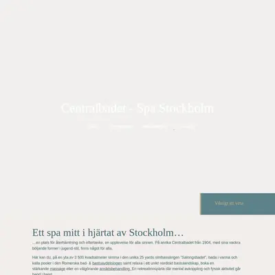 Centralbladet startsida 2024